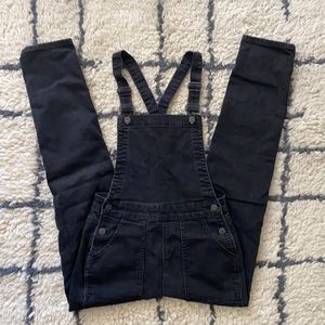 Madewell Black Denim Overalls - Size Small